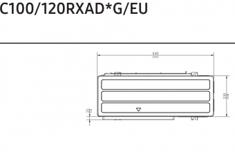 AC100 - 120RXAD G išorinis